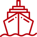 red ship icon